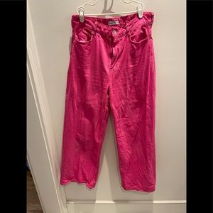 Pink Zara jeans